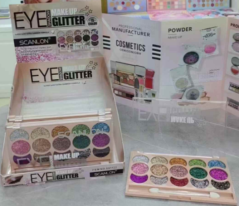 makeup platte 15 color eyeshadow contour