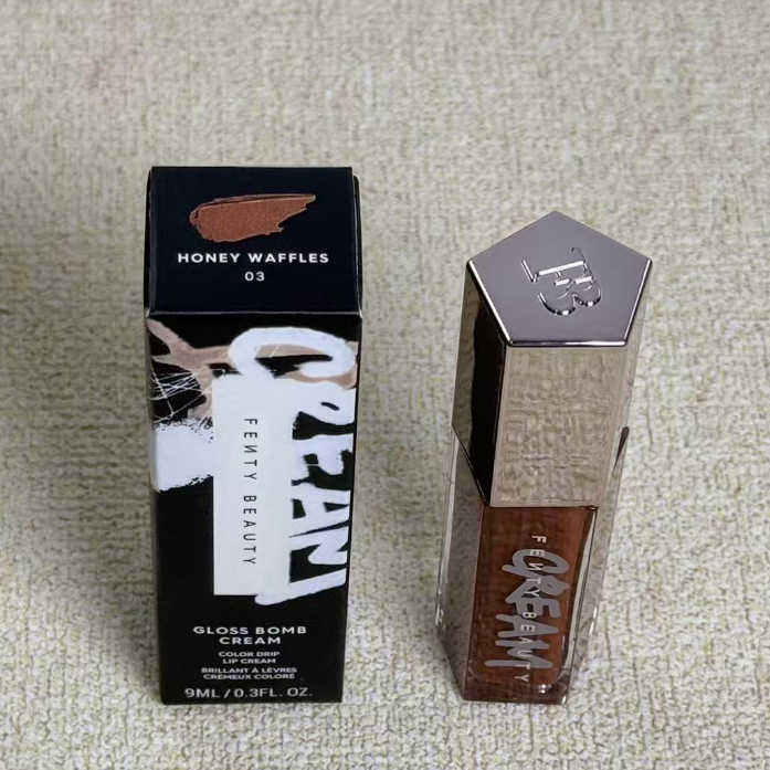 Rihanna's Water Light Makeup Lip Gloss, Mirror Star, Naked Crystal Lip Gloss, Star