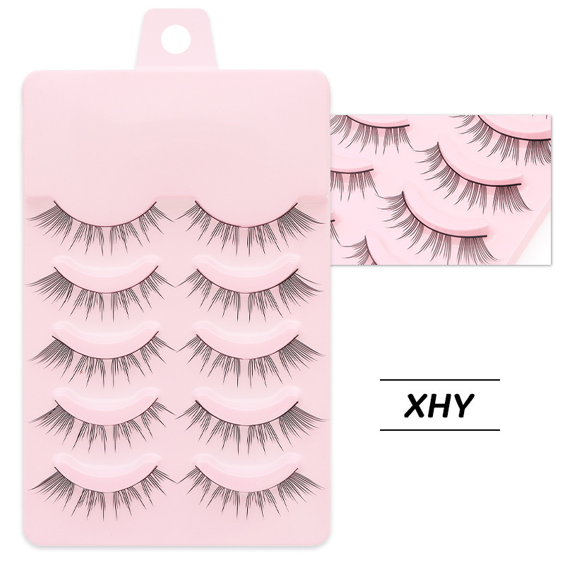 DINGSEN 10 pairs of false eyelashes with thin and light thin sheets