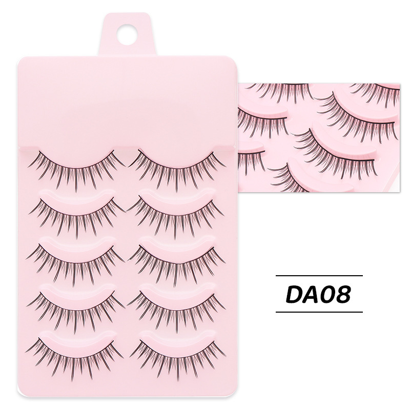 DINGSEN 10 pairs of false eyelashes with thin and light thin sheets