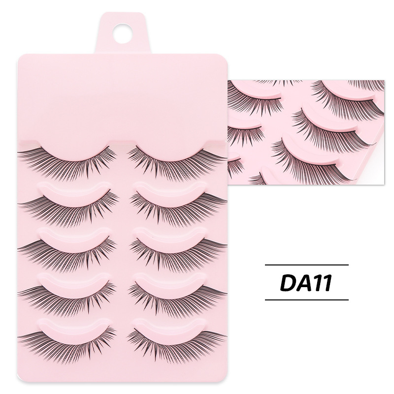 DINGSEN 10 pairs of false eyelashes with thin and light thin sheets