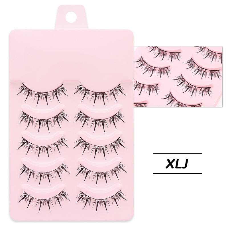 DINGSEN 10 pairs of false eyelashes with thin and light thin sheets