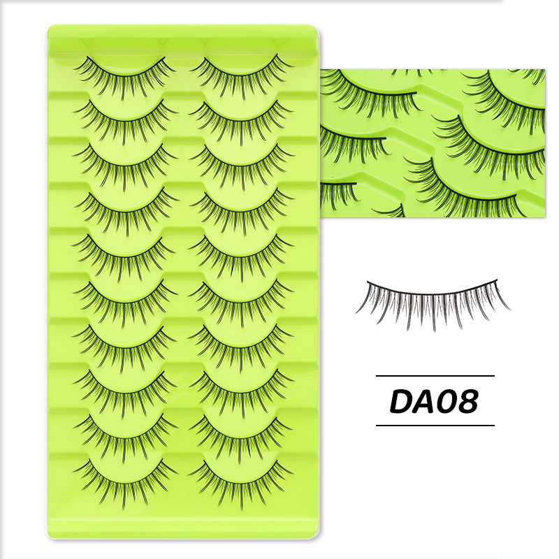 DINGSEN 10 pairs of false eyelashes with thin and light thin sheets