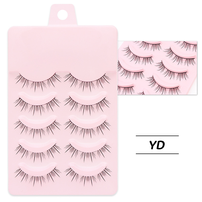 DINGSEN 10 pairs of false eyelashes with thin and light thin sheets