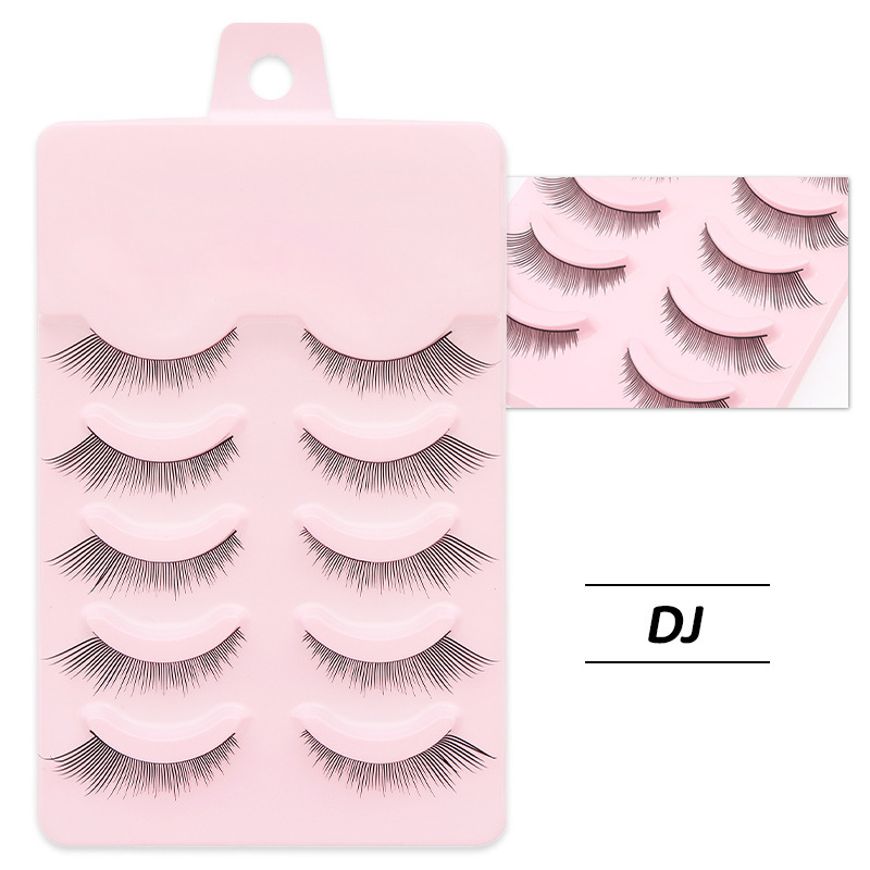 DINGSEN 10 pairs of false eyelashes with thin and light thin sheets