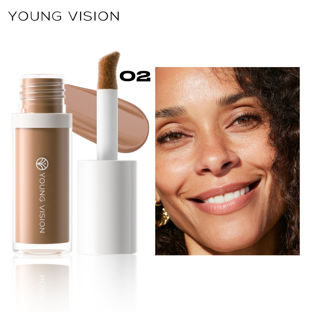 YOUNG VISION 4色液体修容 立体鼻阴影多功能马蹄刷头修容液