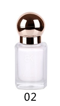 BK新彩色指甲油免烤油性持久不可剥大容量护甲裸色实体店方瓶15ml