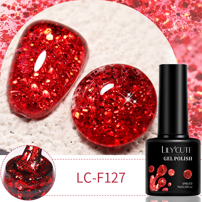 LILY'CUTE Hot Selling Nail Gel Polish Set