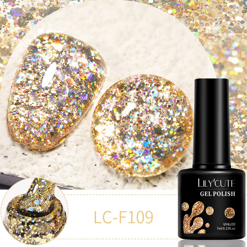 LILY'CUTE Hot Selling Nail Gel Polish Set