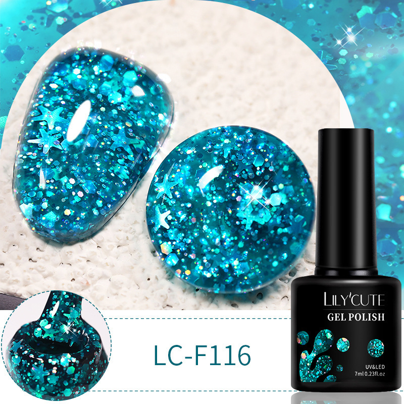 LILY'CUTE Hot Selling Nail Gel Polish Set