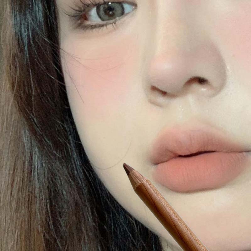 霏汐唇线笔女勾线哑光不掉色裸色柔雾圆珠笔组装口红笔cos必用