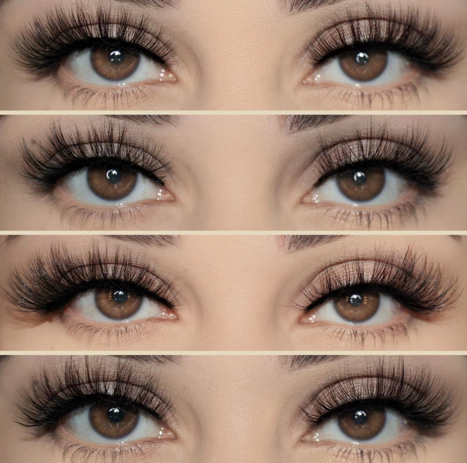 Short Hard Band Faux Mink False Eyelashes