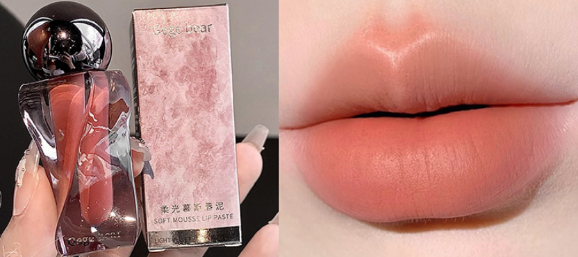 Gege Bear Soft Glow Mousse Lip Mud