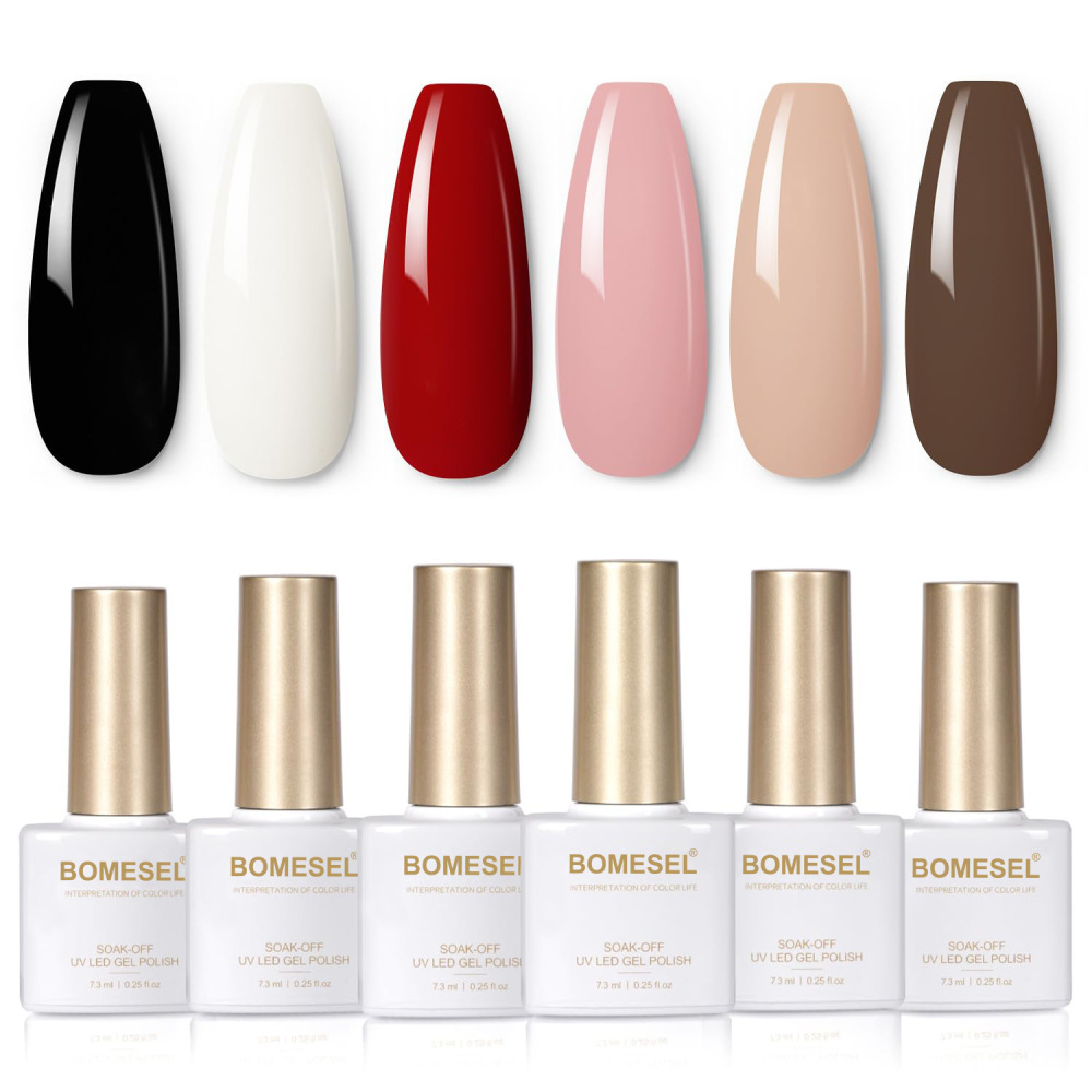 Jelly Nude Gel Effect Nail Polish Set