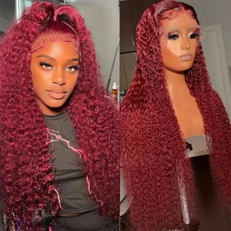 前蕾丝假发13x4lace frontal wigs human hair wig女士长发全头套