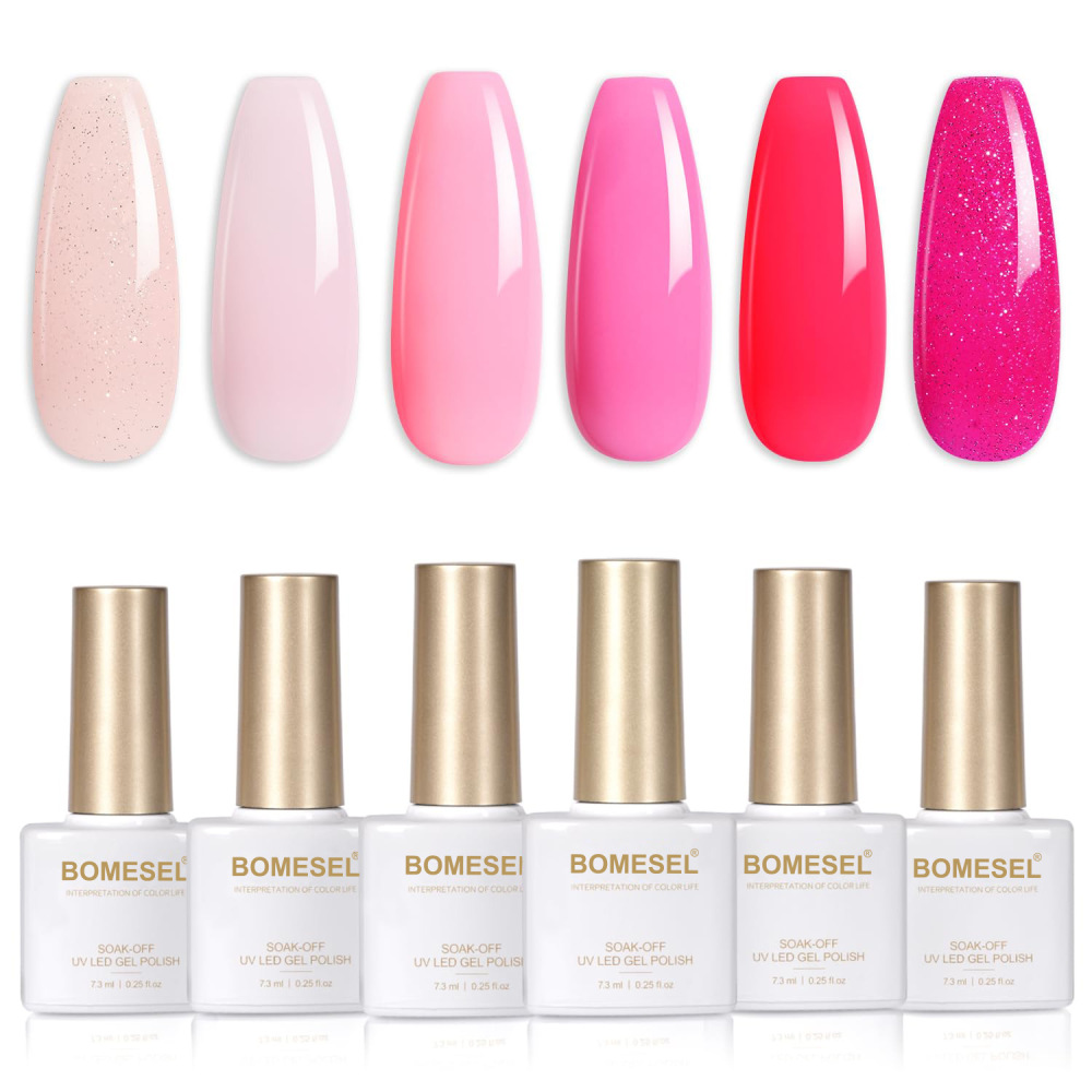 Jelly Nude Gel Effect Nail Polish Set