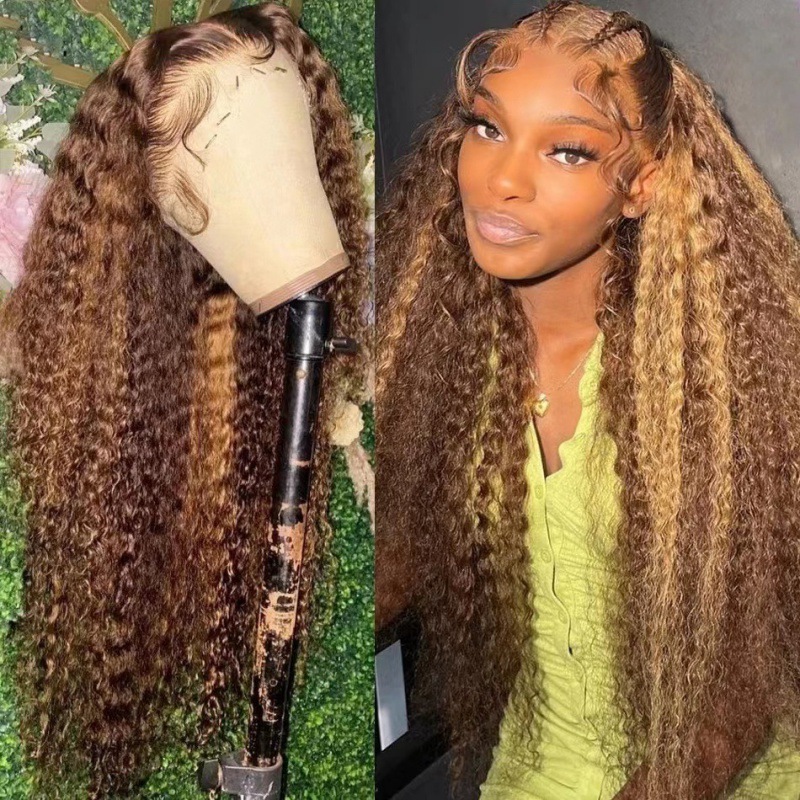 前蕾丝假发13x4lace frontal wigs human hair wig女士长发全头套