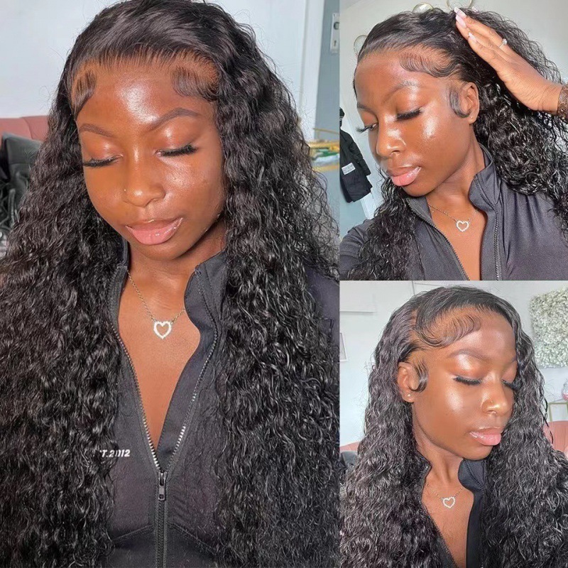 前蕾丝假发13x4lace frontal wigs human hair wig女士长发全头套