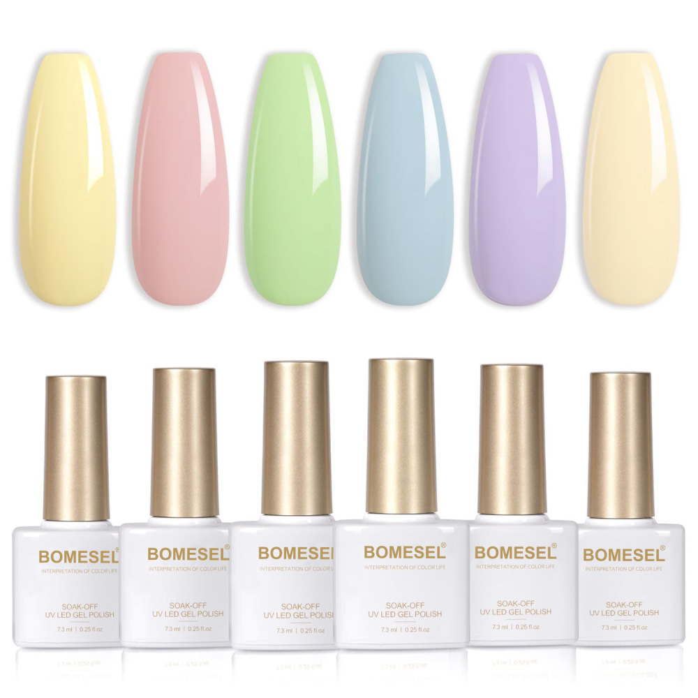 Jelly Nude Gel Effect Nail Polish Set