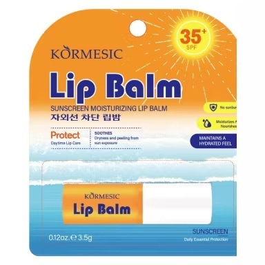 KORMESIC跨境保湿唇膏lipstick滋润呵护嘴部外贸厂家批发全英文版
