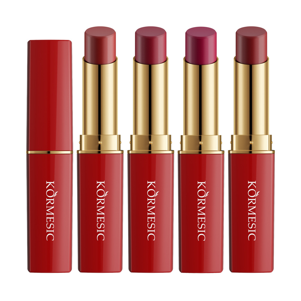 KORMESIC跨境柔雾哑光口红lipstick丝绒显白滋润彩妆外贸厂家批发