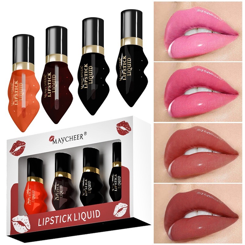 MAYCHEER口红水镜面染唇液唇颊两用水光不掉色唇釉欧美跨境外贸