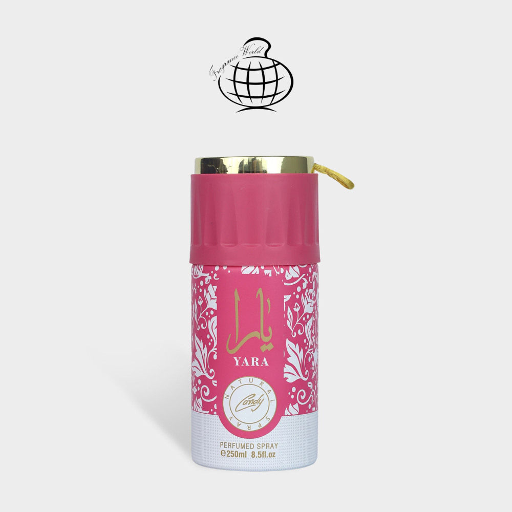 FRAGRANCE WORLD 250ml香氛香水yara perfumed body spray Kenya