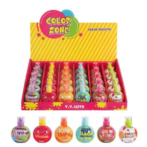 卡通香水50ml kid perfume学生香水爆款礼盒套盒 perfumes小香水