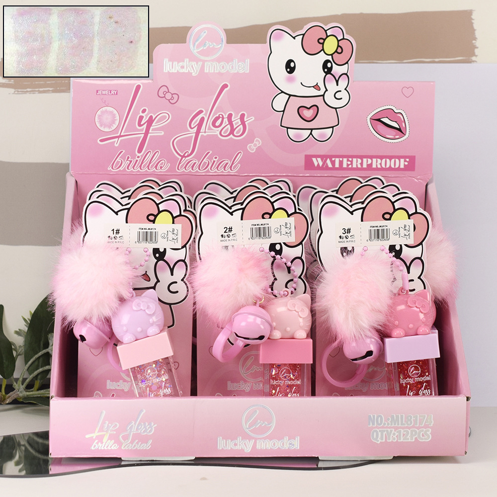 IMANOFNOBLE Clear Soft Tube Colorless Moisturizing Lip Oil 12-Piece Set