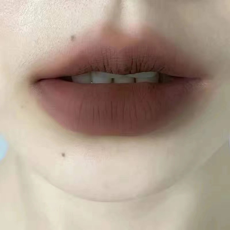 KEKEMOOD鸽血红唇泥万花筒桃心哑光雾面丝绒不沾杯学生高颜值唇釉