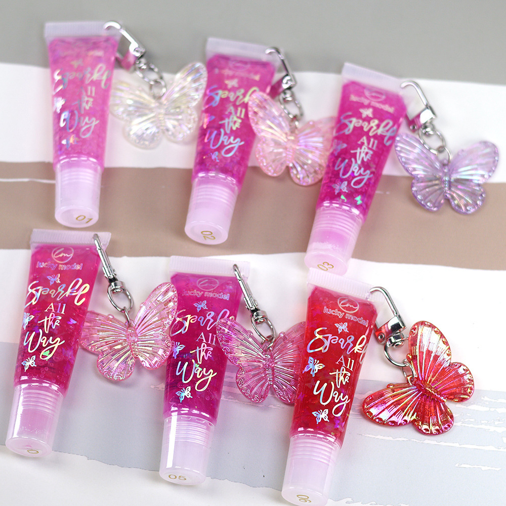ML-30 蝴蝶唇彩唇油唇蜜LUCKY MODEL滋润新款唇部lipgloss