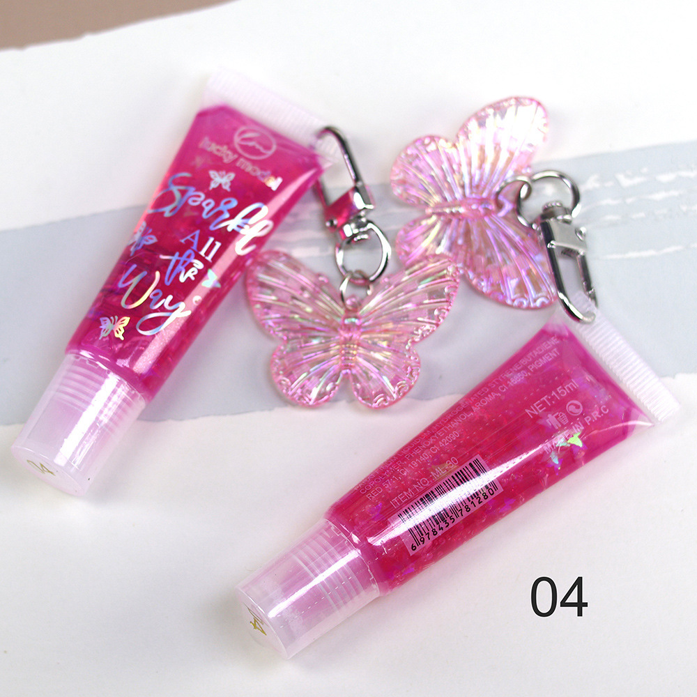 ML-30 蝴蝶唇彩唇油唇蜜LUCKY MODEL滋润新款唇部lipgloss