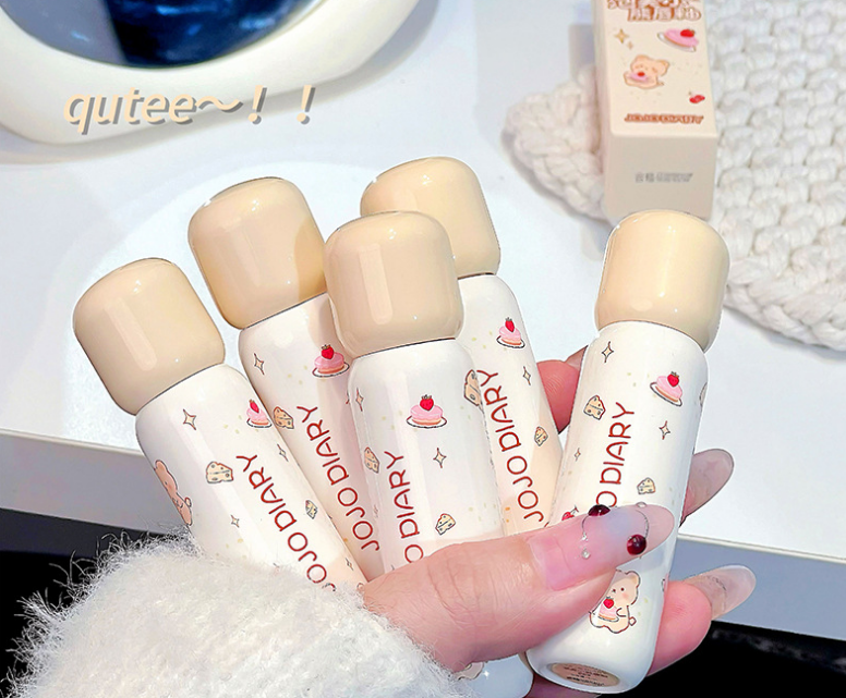 JOJO DIARY Puff Bear Sheer Watery Lip Gloss