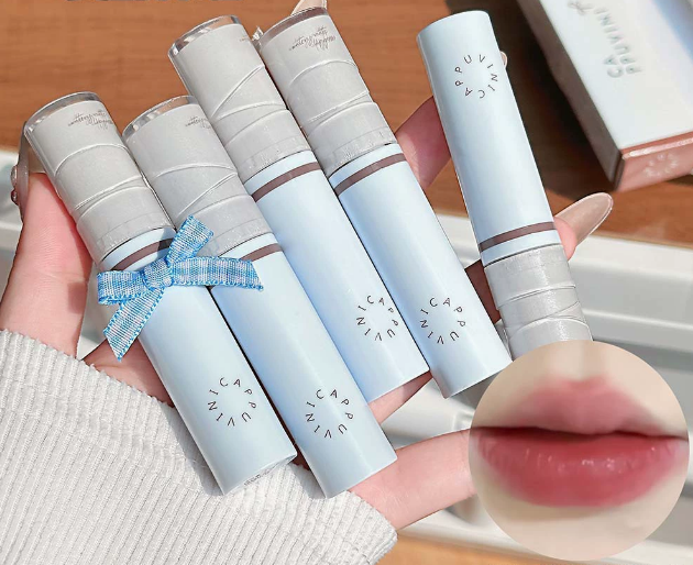 CAPPUVINI Watery Matte No-Makeup Skin Brightening Lip Gloss
