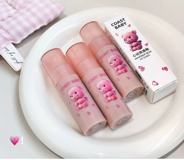 COAST BABY Heartbeat Bear Velvet Matte Lip Gloss