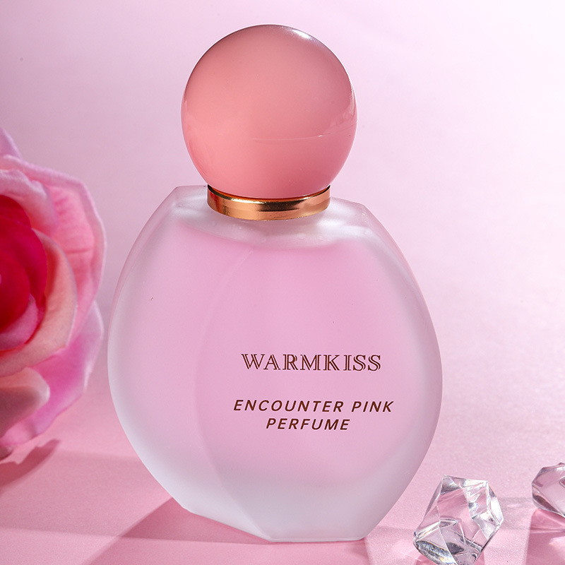跨境WARMKISS粉邂逅金女士香水持久女用留香小众持久外贸批发代发