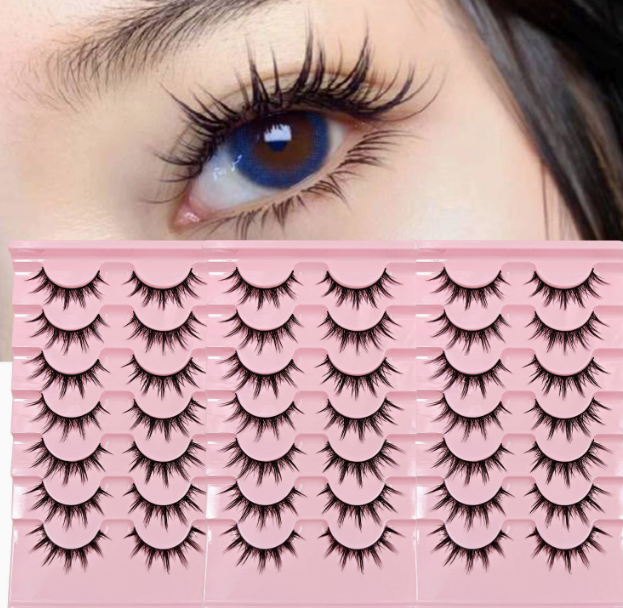 Natural Simulated Fairy Lashes for Beginners