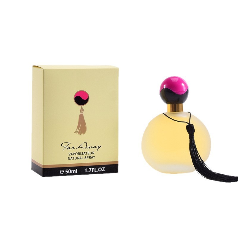 源头工厂女士香水50ml 遥远女士系列 多色流苏瓶持久淡香工厂批发
