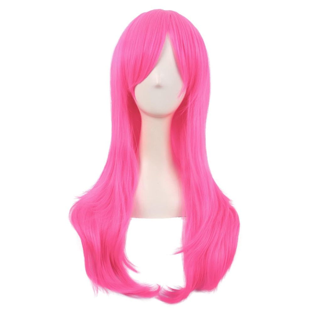 70cm Colorful Long Curly Cosplay Wig