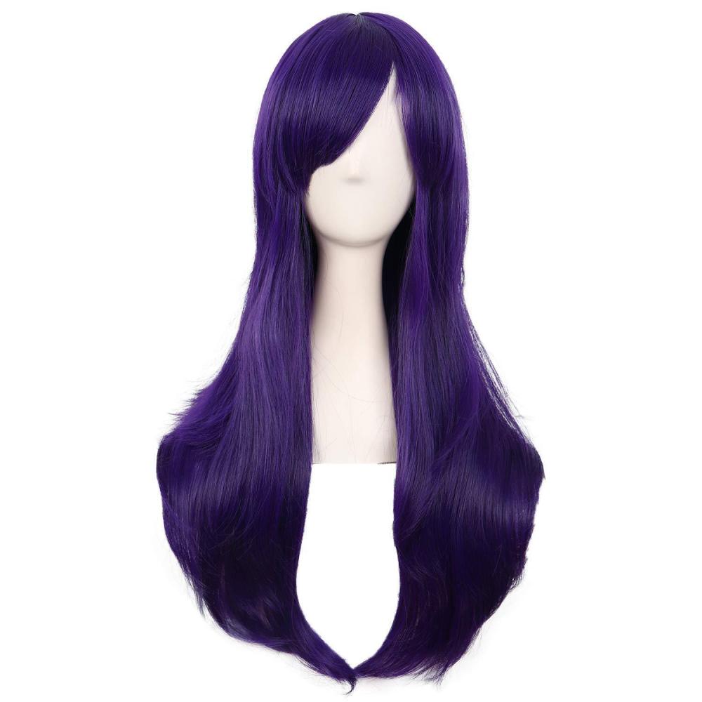 70cm Colorful Long Curly Cosplay Wig