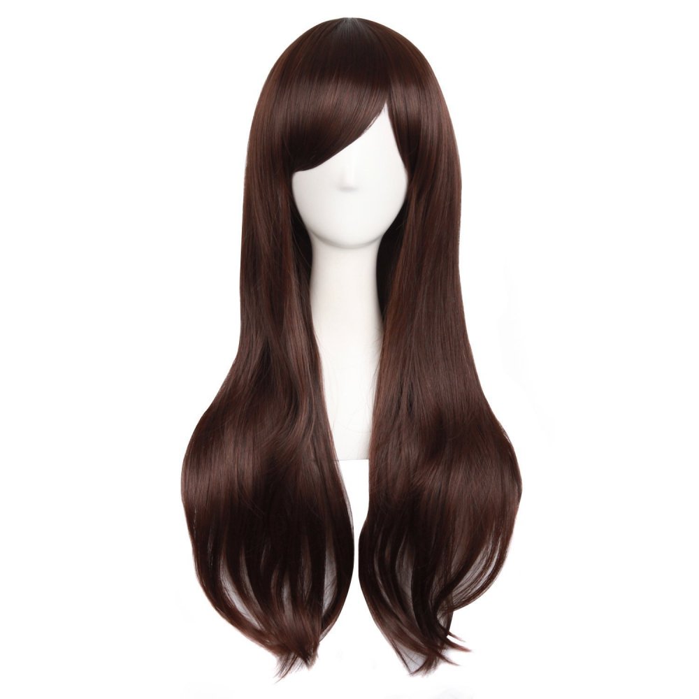 70cm Colorful Long Curly Cosplay Wig