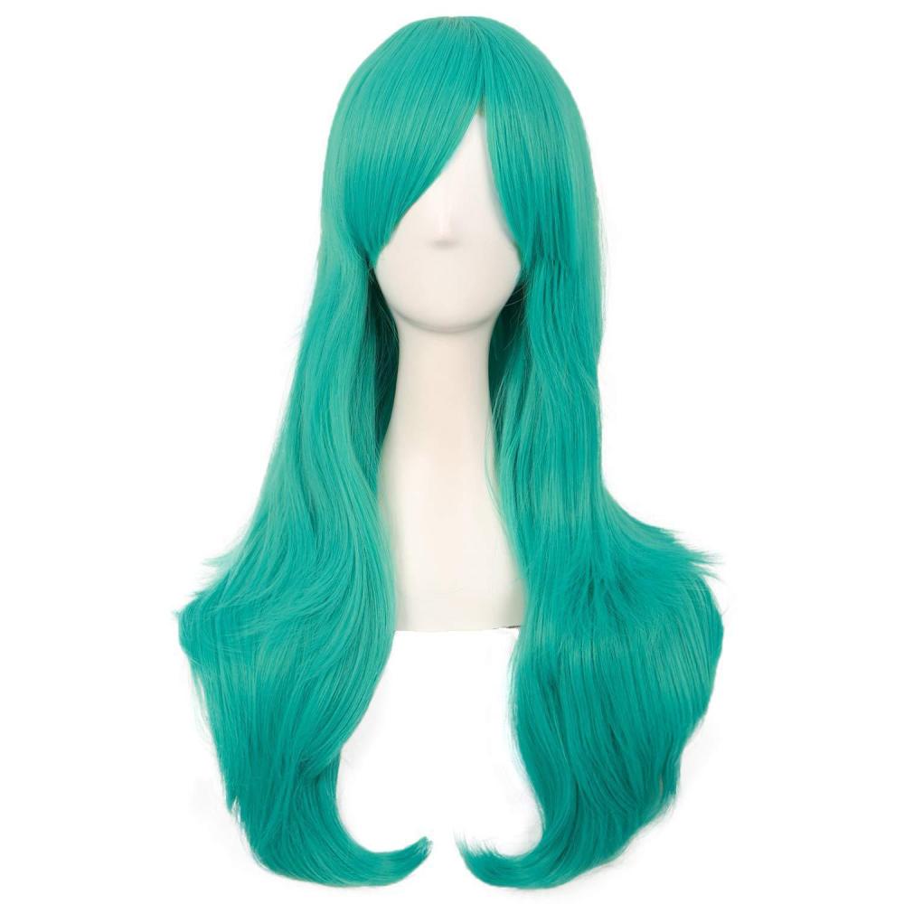 70cm Colorful Long Curly Cosplay Wig
