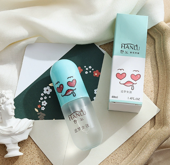 Cartoon Peach Capsule Perfume for Women