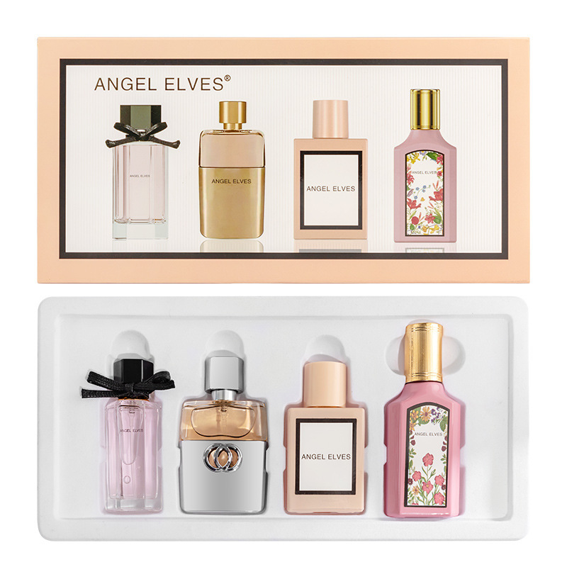 新品四件套香水花怡绽放套装男女士香氛跨境外贸礼盒批发perfumes
