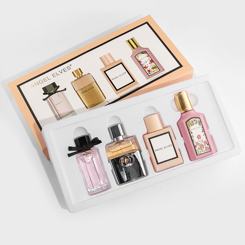 新品四件套香水花怡绽放套装男女士香氛跨境外贸礼盒批发perfumes