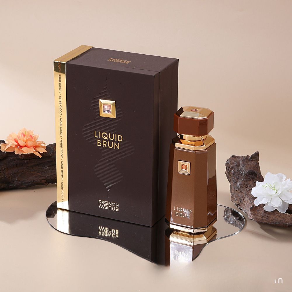 跨境爆款Liquid Brun法国大道男女士香水外贸批发中东阿拉伯香氛