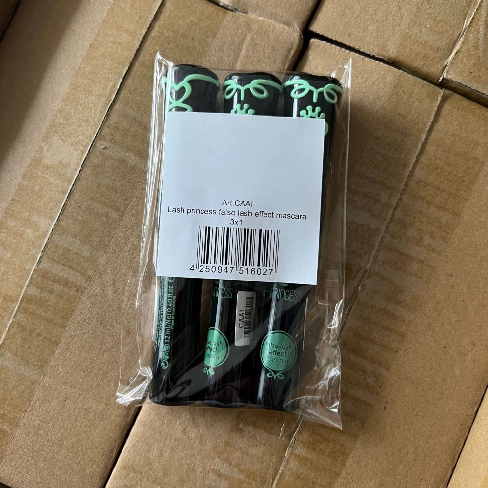 跨境热卖艾森丝睫毛膏mascara黑色24H防水持久浓密卷翘不晕染12ML