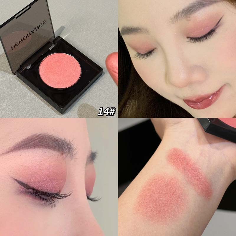 HERORANGE~梦彩单色眼影珠光爆闪亮晶晶细腻不飞易粉提亮卧蚕高光
