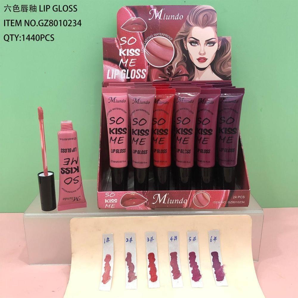 新品mlundo甜双头唇釉哑光雾面水光嘟嘟唇叠涂持妆显色唇釉