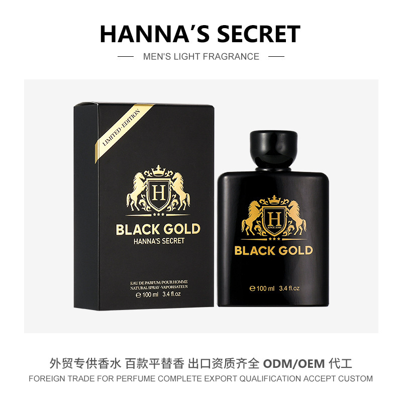 新款TK跨境热销100ml男士香水外贸批发持久留香古龙香水perfume